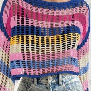 Revolve coverup open knit sweater- NWT never worn, perfect condition